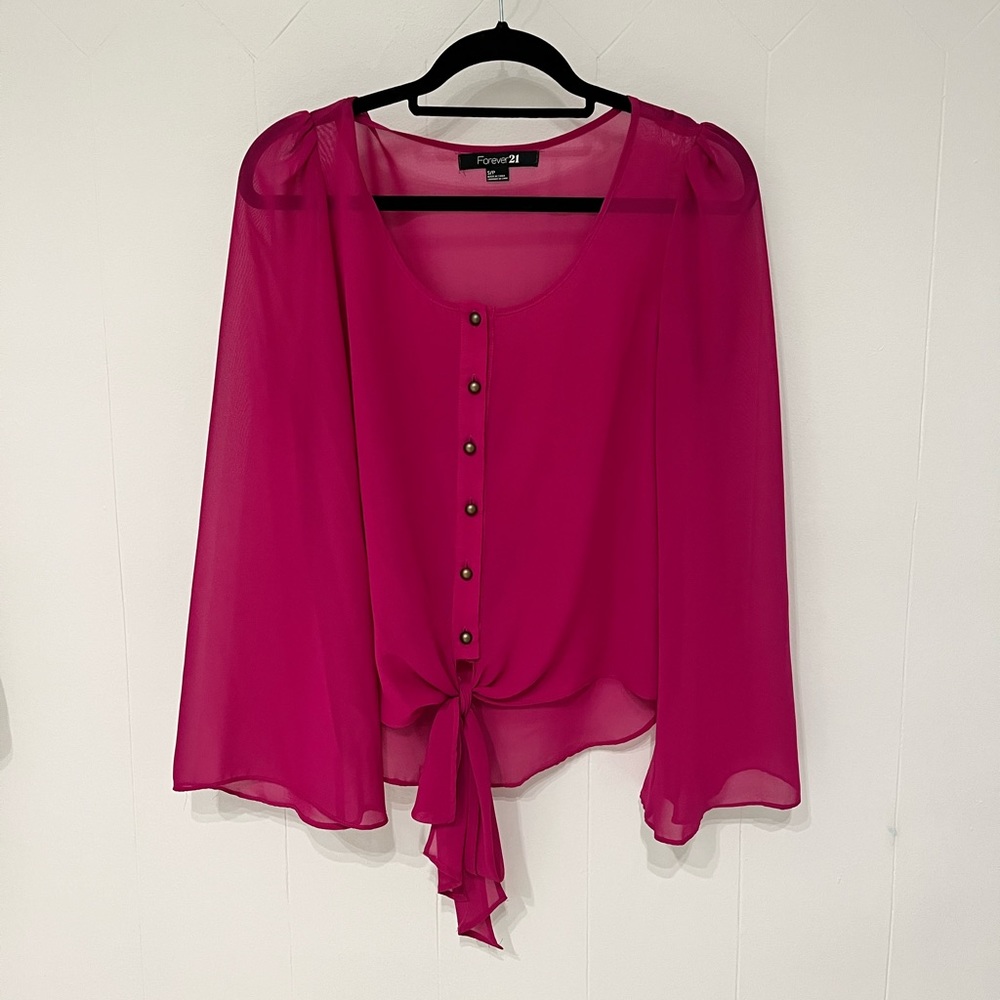 Forever 21 Pink Top